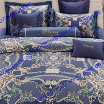 BỘ CHĂN DRAP PHỦ LUXURY TƠ TẰM LXG 8102P