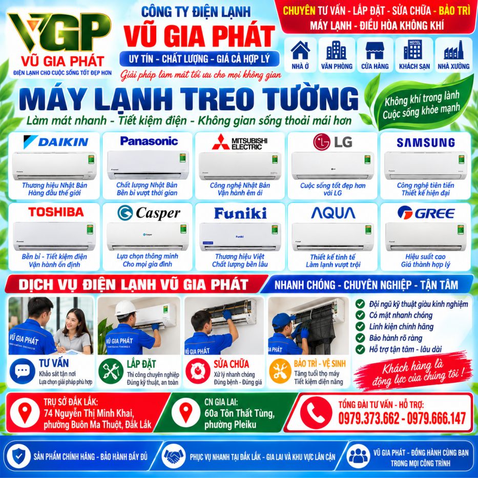 Điều hoà treo tường